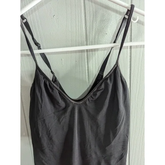 Victorias Secret Form fitting shelf bra black dress slip small - Picture 2 of 5